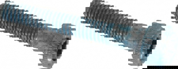 Socket Cap Screw: M5 x 0.8, 30 mm Length Under Head, Socket Cap Head, Hex Socket Drive, Alloy Steel, Metric Blue Finish